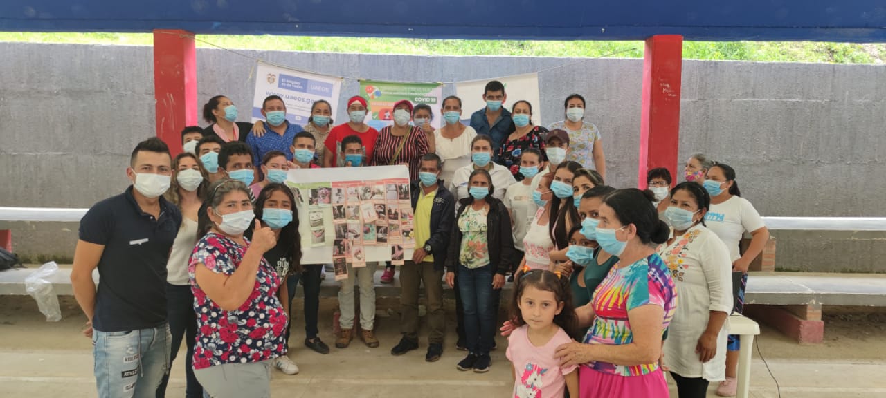 La UAEOS lidera procesos asociativos con  víctimas del conflicto armado del Huila