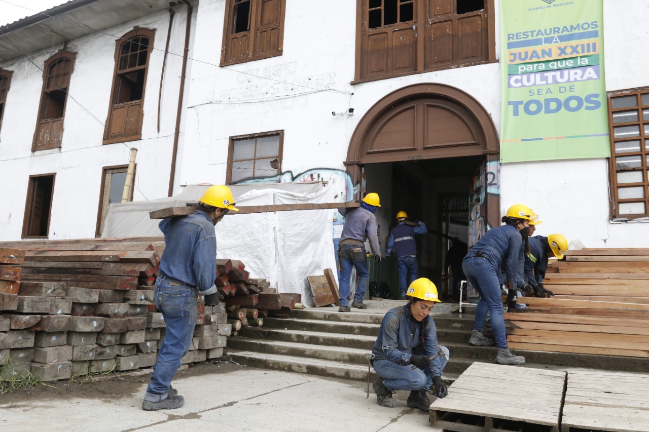 Escuela Juan XXIII: de las ruinas al centro cultural más grande e importante de Manizales y la región
