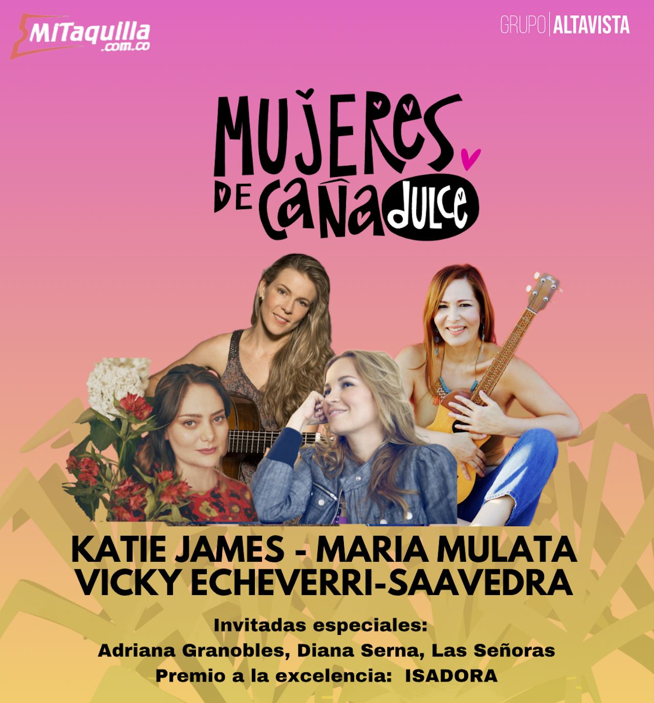 Las Mujeres de Caña Dulce llegaran a Bogotá al Teatro ABC