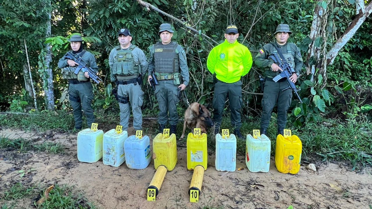 La Policía Nacional incautó importante material de guerra en Caquetá- Policía Nacional