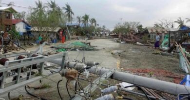 Devastador paso del ciclón mocha por Birmania - Redes Sociales