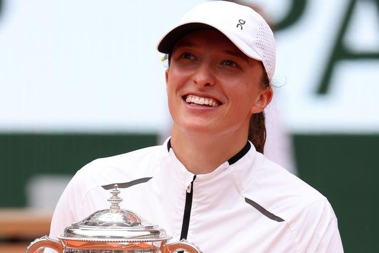 Iga Swiatek se coronó campeona del Roland Garros - Redes Sociales