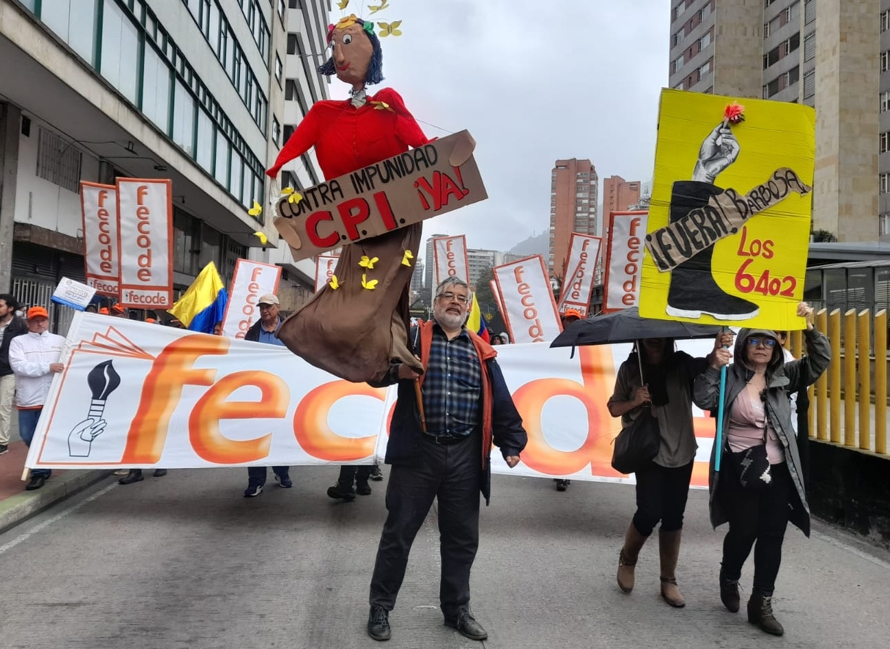 Así avanzan las marchas a favor del gobierno Petro