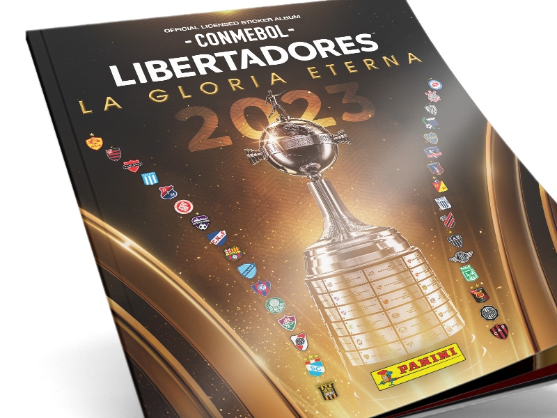 Álbum Panini de la Conmebol Libertadores 2023 - Cortesía