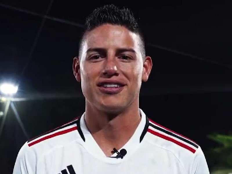 James Rodríguez Fue Oficializado Como Nuevo Jugador Del Sao Pablo 