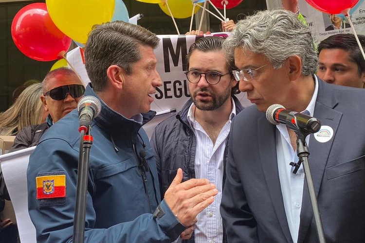 Diego Molano inscribió su candidatura a la Alcaldía de Bogotá - Cortesía