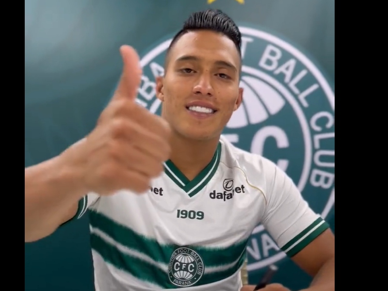 Sebastián Gómez es nuevo jugador del Coritiba - Captura de video