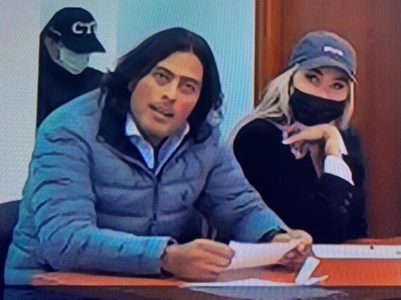 Nicolás Petro y Day Vásquez quedaron en libertad - Captura de video