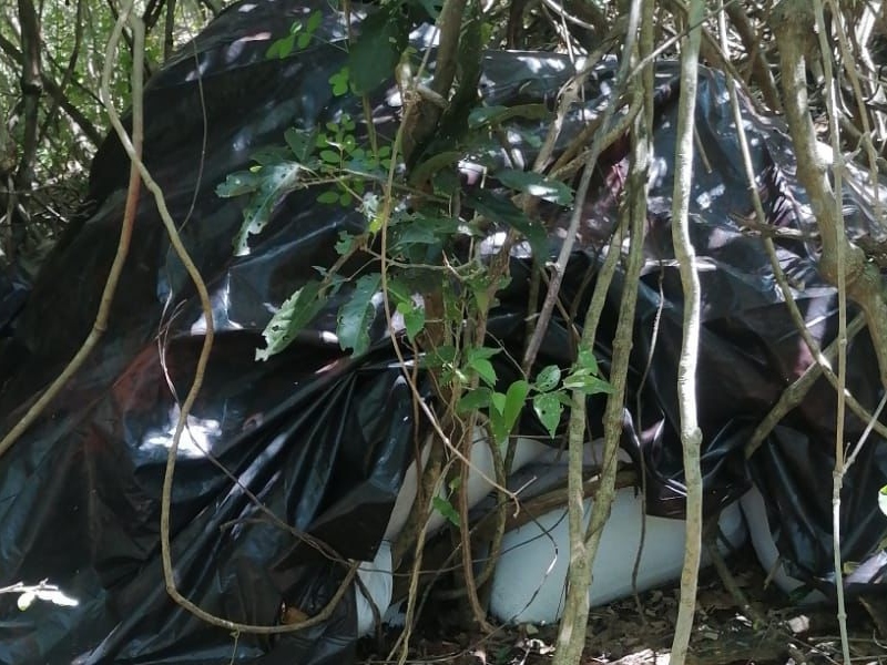 Explosivo hallado en zona rural de Cúcuta, Norte de Santander - Cortesía