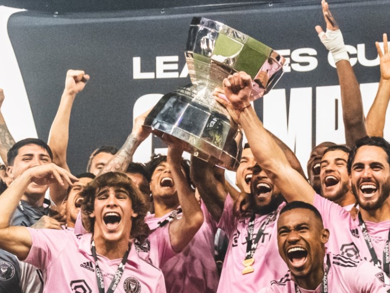 Inter Miami se coronó campeón de la Leagues Cup - Redes Sociales
