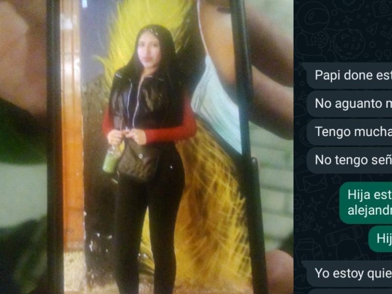 Joven se encuentra desaparecida en el sur de Bogotá - Cortesía