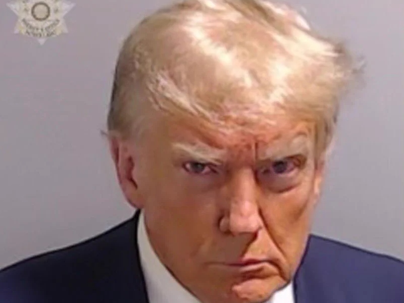 La insólita foto del expresidente Donald Trump - Redes