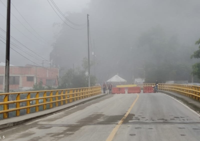 Vía al Llano no se pudo abrir por protestas en Guayabetal - Cortesía