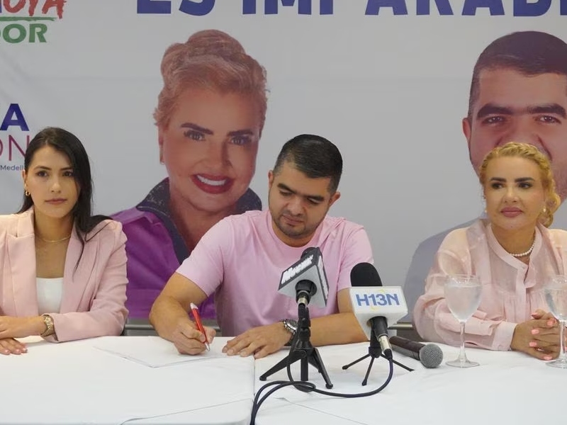 Los candidatos Julián Bedoya y Liliana Rendón anuncian alianza estratégica
