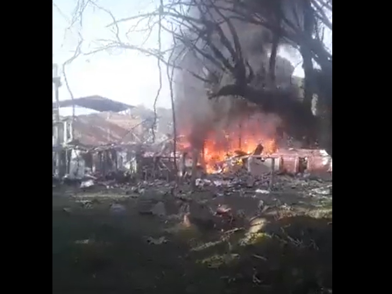 Ataques terroristas contra la Fuerza Pública en varias zonas del Cauca - Captura de Video