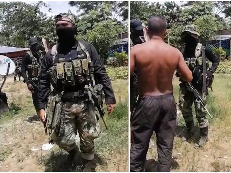 Retiran del Ejército a seis oficiales y cuatro suboficiales por incursión en Tierralta - Captura de video