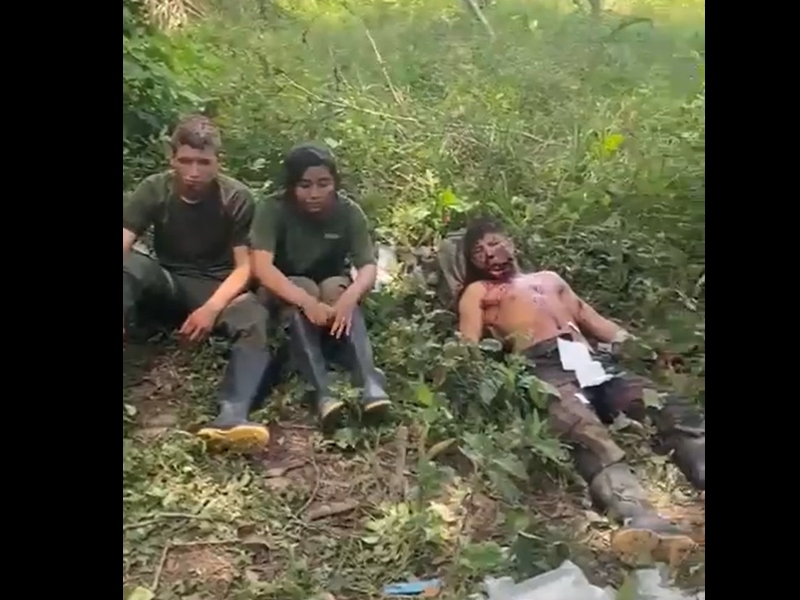 Más de 12 muertos en los enfrentamientos entre guerrillas en Tame, Arauca - Captura de video