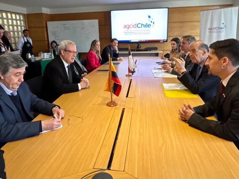 Gobierno sostuvo reunión bilateral con la Agencia Chilena de Cooperación Internacional - Redes Sociales