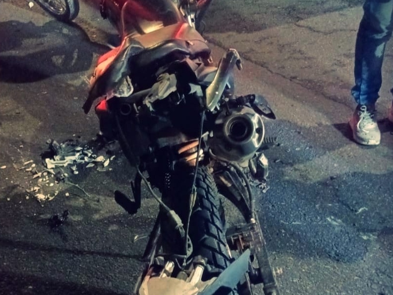 Caravana de motociclistas por Halloween dejó un conductor muerto y otro herido - Cortesía