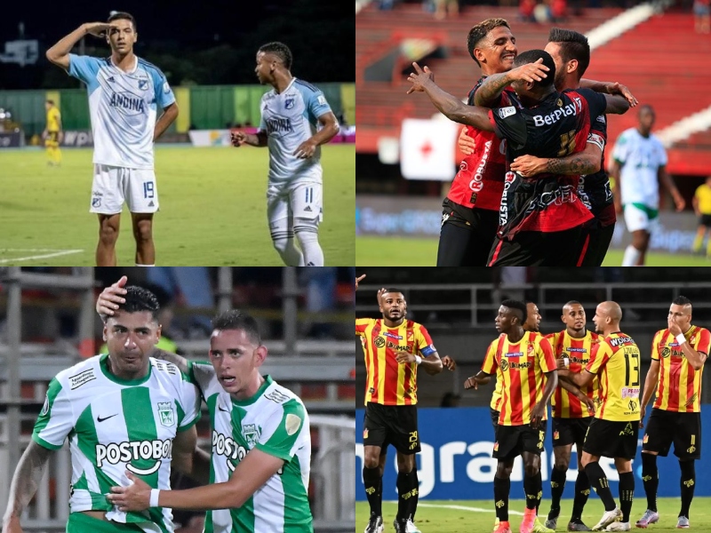 Así se jugarán las semifinales de la Copa BetPlay 2023 - Google