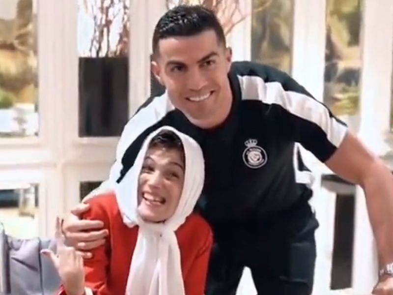 Cristiano Ronaldo fue condenado a recibir 99 latigazos en Irán - Captura de video