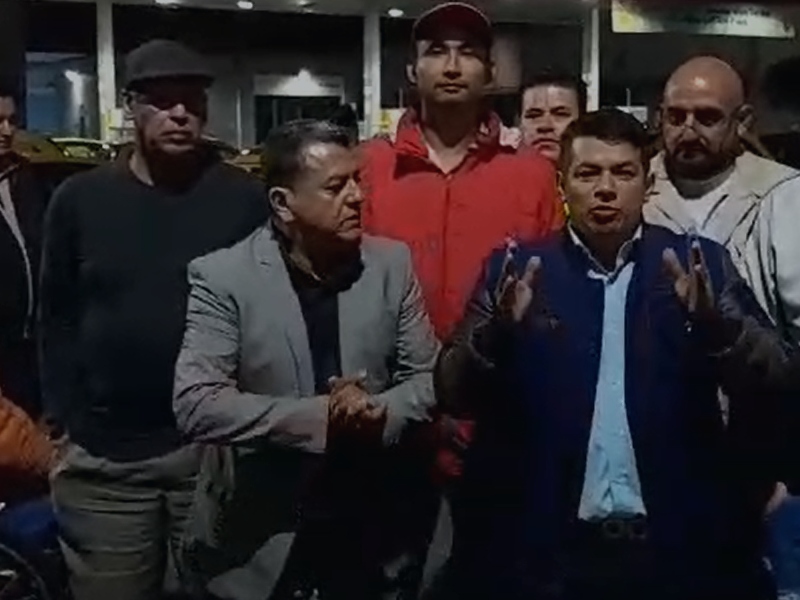 Gremio de taxistas anunció paro para este miércoles por “incumplimientos” - Captura de video