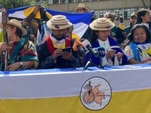 Comunidad Misak explicó toma a la sede de la Revista Semana - Cortesía