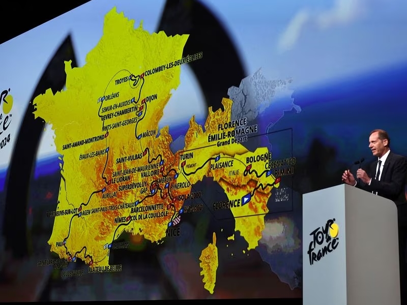 Tour de Francia 2024, con el recorrido más extraño de lo común - Google