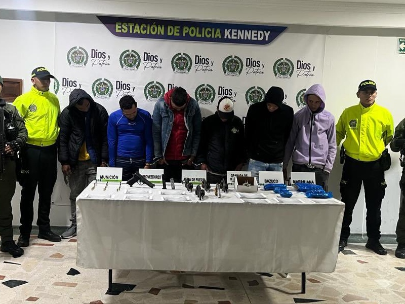 Policía capturó a varios miembros del Tren de Aragua en varias localidades - Cortesía