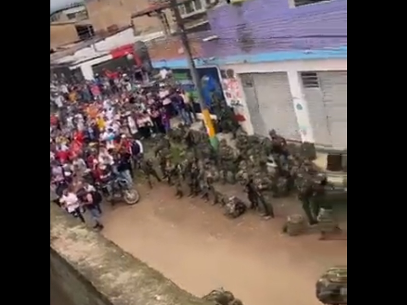 Fiscalía abrió investigación por el secuestro de los soldados en El Plateado, Cauca - Captura de video