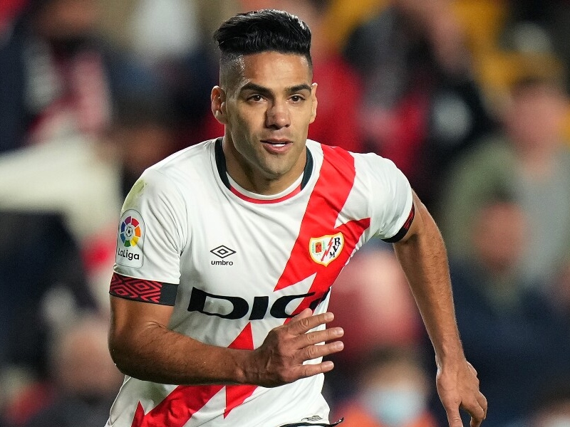 Radamel Falcao está on fire; marcó doblete con el Rayo Vallecano - Google