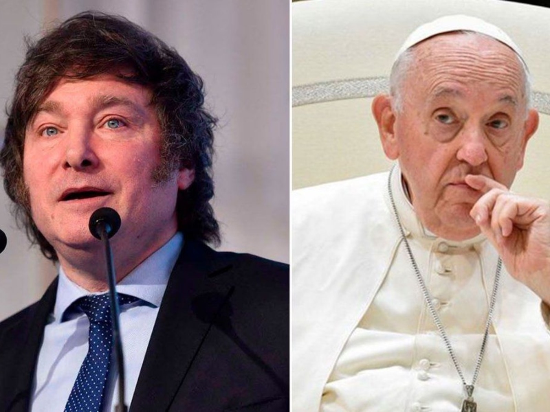 Javier Milei habló por teléfono con el papa Francisco y lo invitó a la Argentina - Google