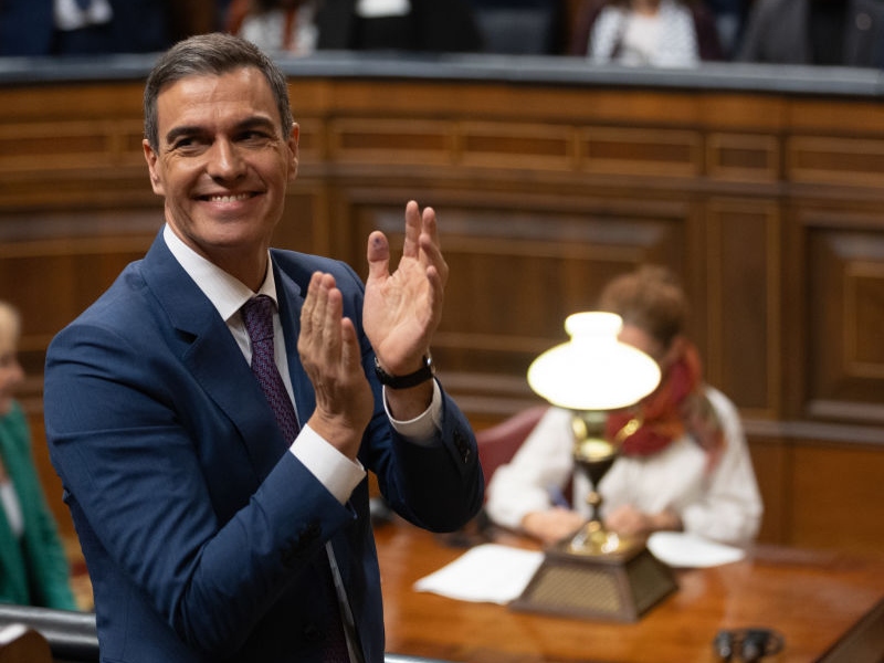Pedro Sánchez fue reelegido por el Congreso como presidente del Gobierno español - Google
