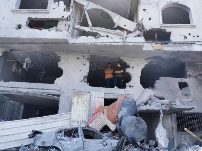 Ejército israelí dice que golpeó «más de 200 objetivos terroristas» en Gaza