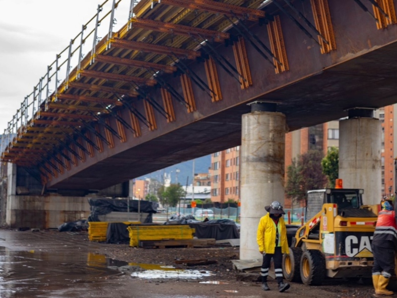 IDU confirmó la fecha de entrega del puente vehicular más largo de la ciudad - Cortesía