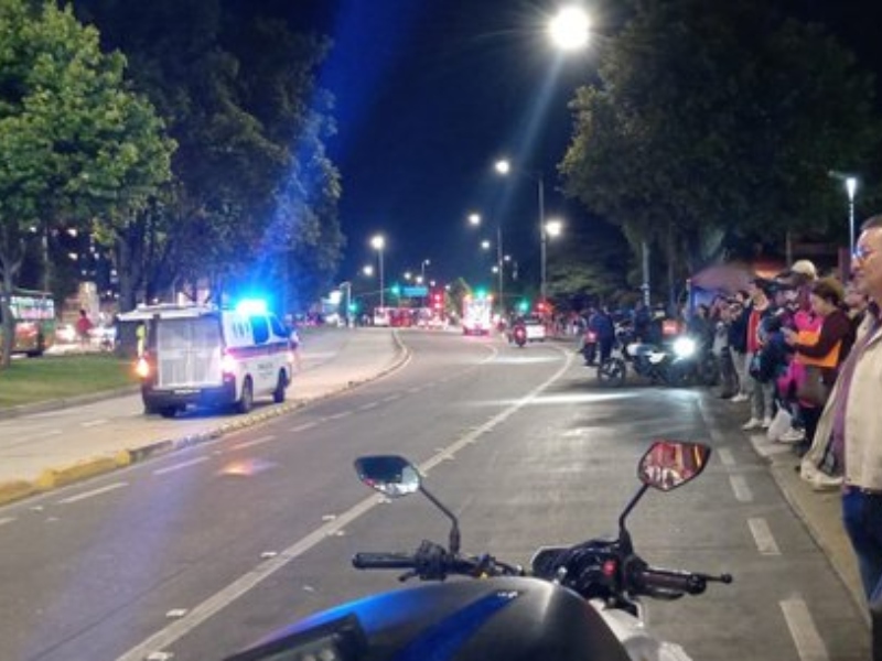 Accidente entre peatón y ciclista dejó un muerto en Suba - Cortesía