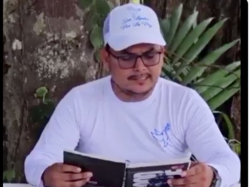 Alias ‘Allende’ reapareció en un video luego que el gobierno lo diera por muerto - Captura de video