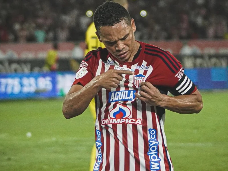 Récord goleador de Carlos Bacca con junior y top del FPC - Cortesía