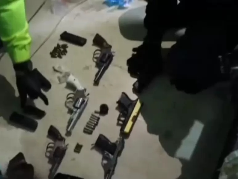 Allanamientos en Cúcuta dejaron varias armas de fuego decomisadas y una captura - Redes Sociales