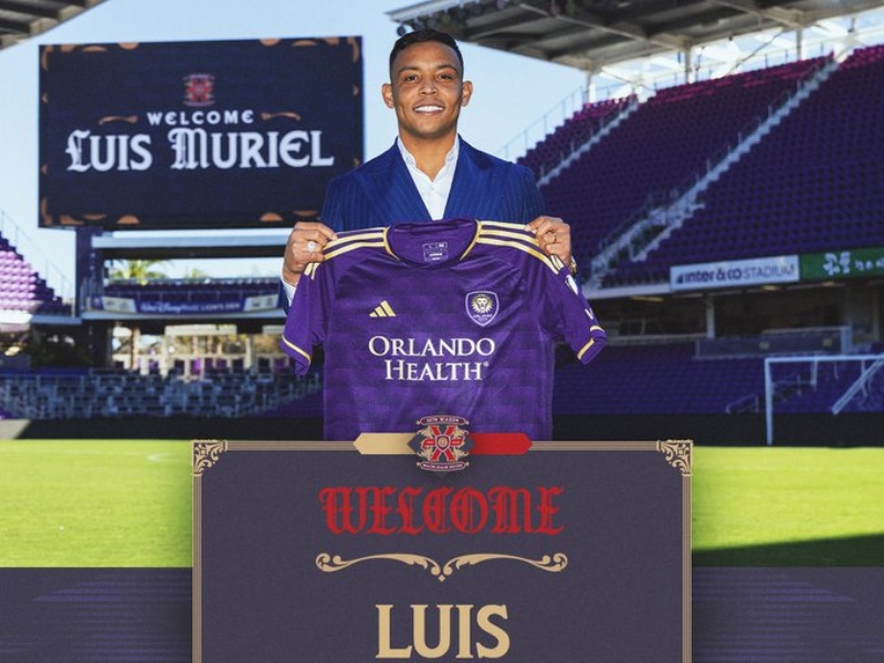 Orlando City oficializa la llegada de Luis Fernando Muriel a la MLS - Redes Sociales