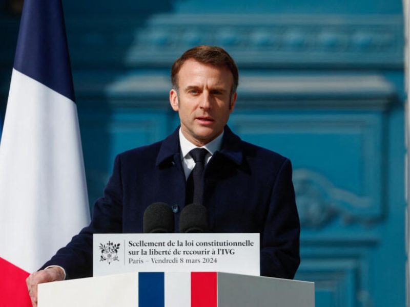 Emmanuel Macron quiere que el aborto sea derecho fundamental en la UE – Google