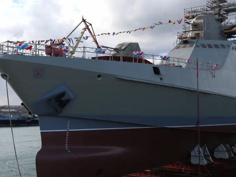 Ucrania afirmó haber destruido un navío de guerra ruso en el Mar Negro - Cortesía
