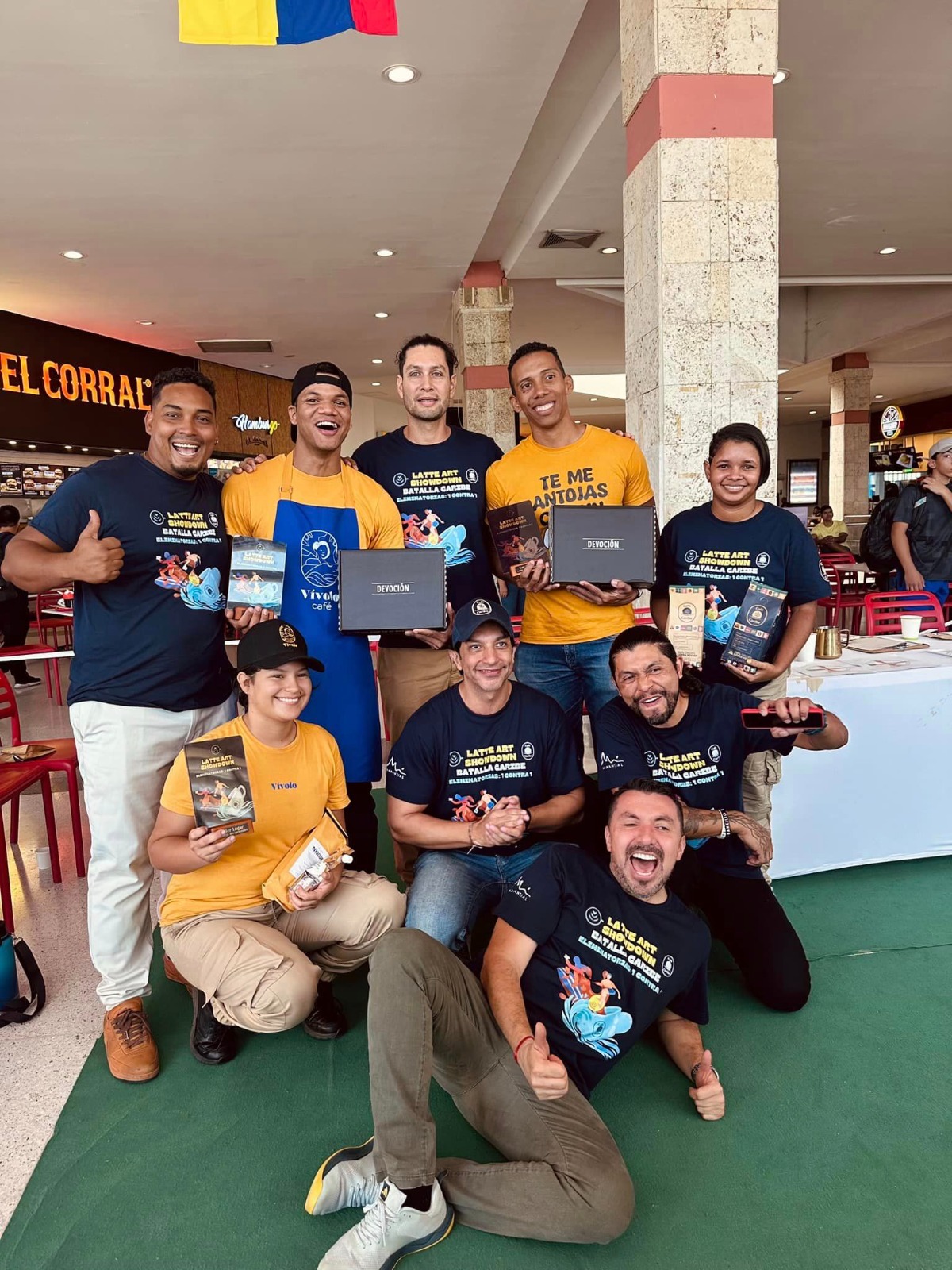 Vívolo Café destaca con el arte del café en Latte Art Showdown