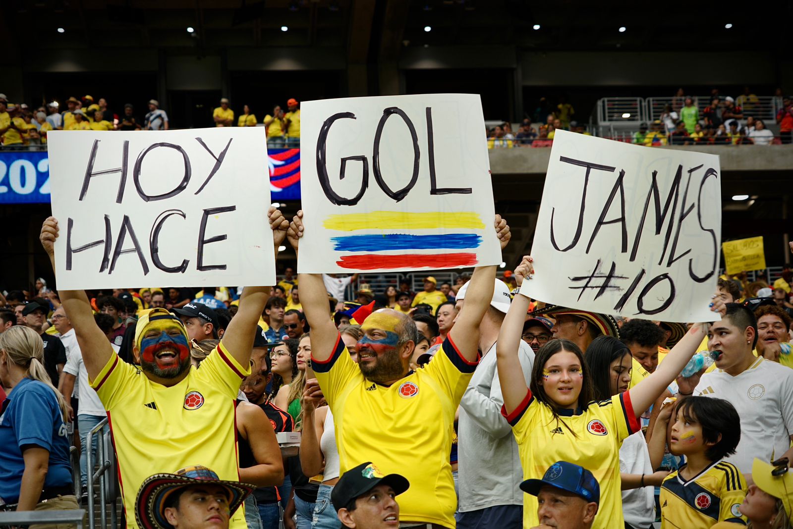 Colombia en cuartos de final tras ganarle a Panamá 5 goles a 0
