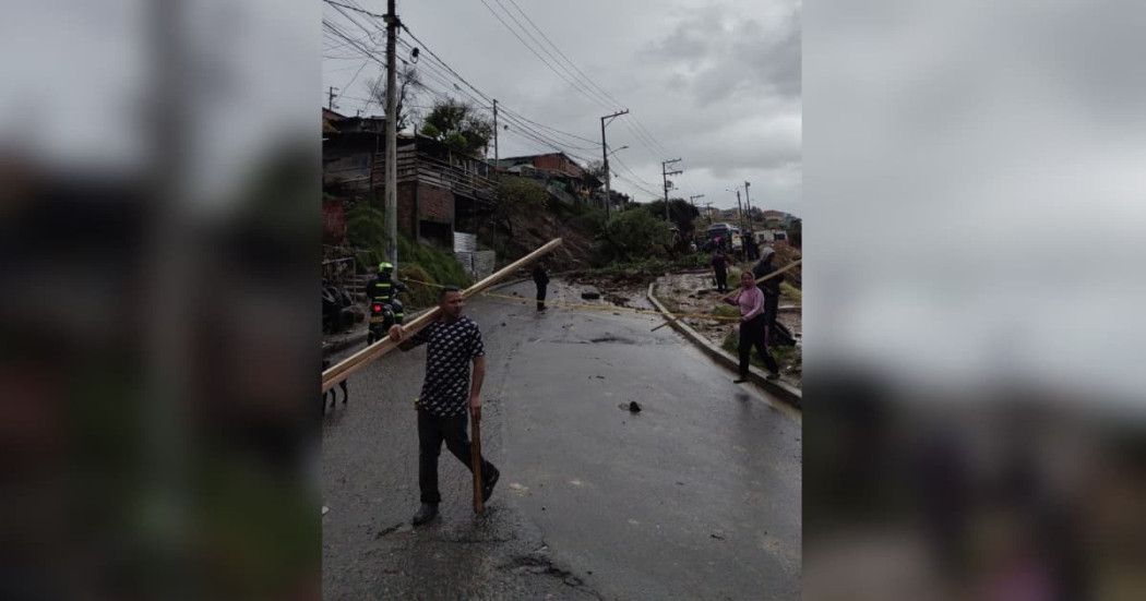 Distrito atiende las afectaciones en Ciudad Bolívar por cuenta de las lluvias