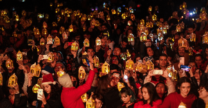 El Parque Simón Bolívar se ilumina este 7 de diciembre con la Noche de Velitas.