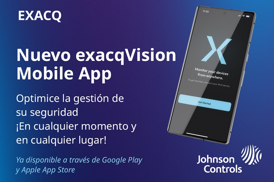 Con exacqVision Mobile, el futuro de la videovigilancia en la palma de su mano