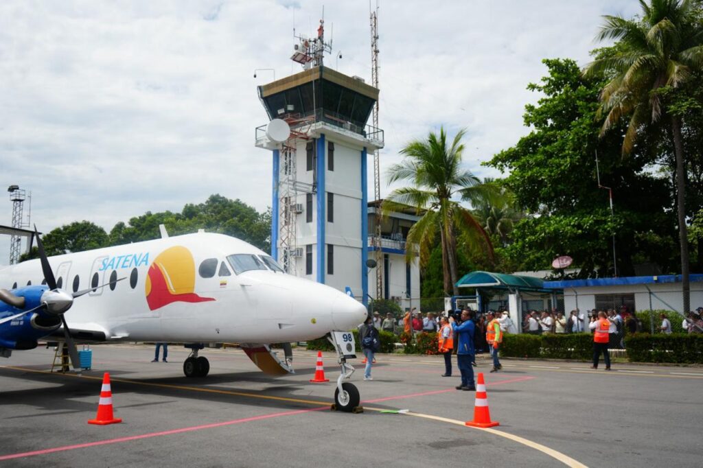 Satena continúa expandiéndose e inaugura nueva ruta Bogotá-Flandes (Tolima).