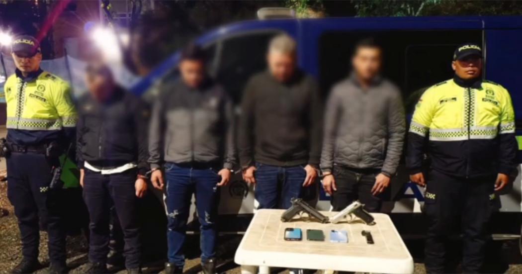 Cuatro capturados por hurtar a ciudadano en Santa Bárbara