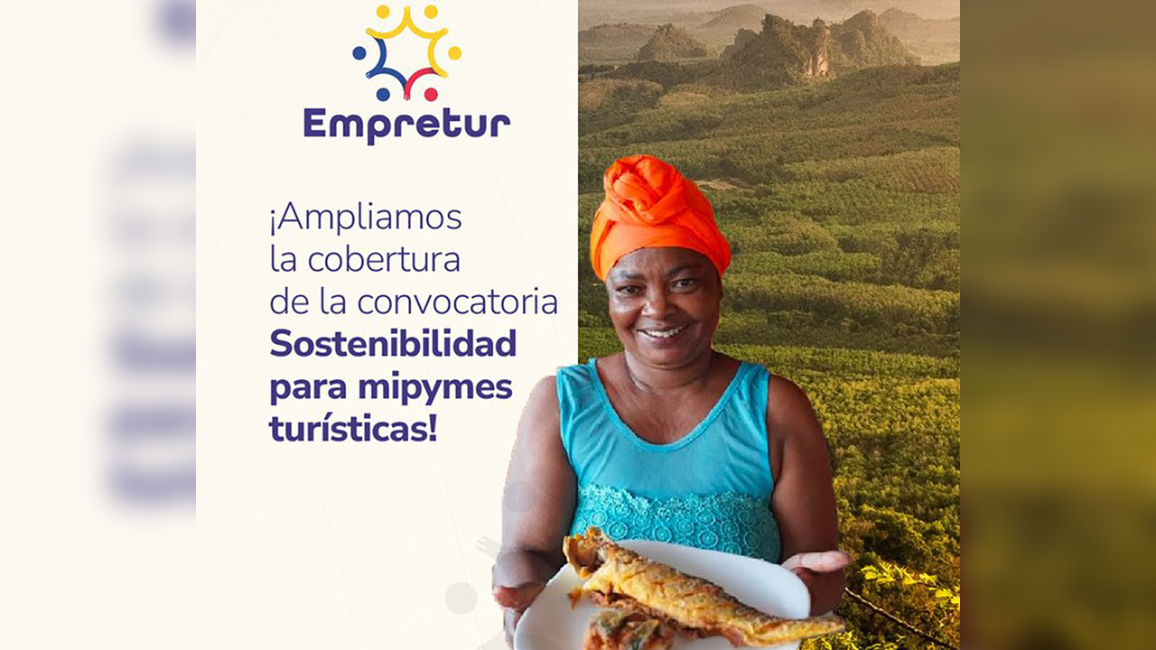 Amplían cobertura de convocatoria para apoyar a mipymes turísticas